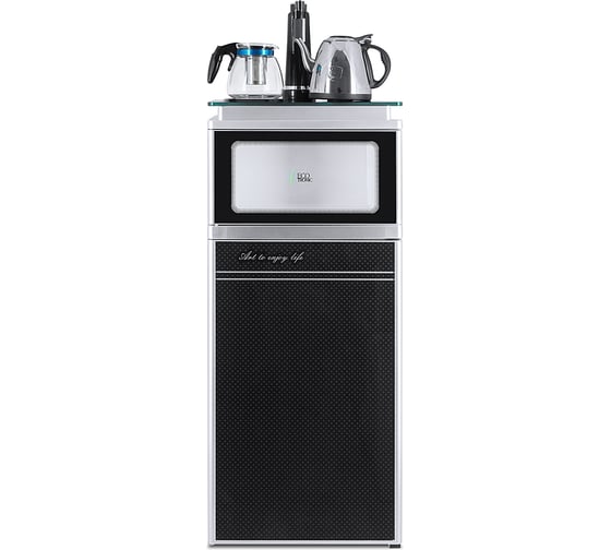 Кулер с чайным столиком ECOTRONIC TB3-LE UV с УФ лампой и выкатной полкой 11276
