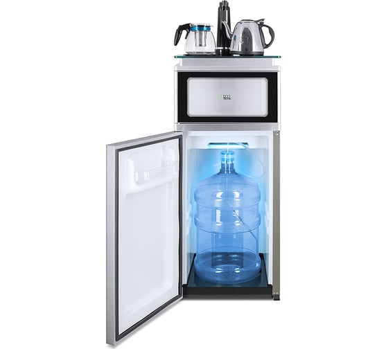 Кулер с чайным столиком ECOTRONIC TB3-LE UV с УФ лампой и выкатной полкой 11276