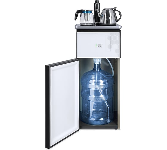 Кулер с чайным столиком ECOTRONIC TB1-LE silver электронное охлаждение 11424