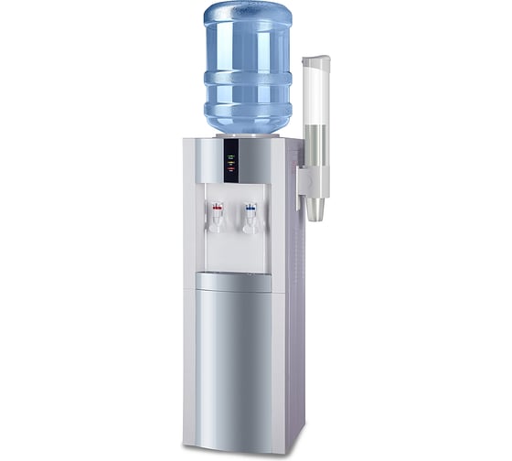 Напольный кулер ECOTRONIC V21-LE White-silver электронное охлаждение 7215