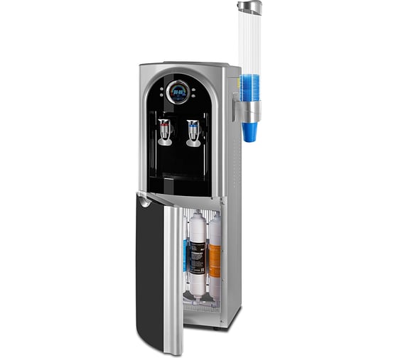 Напольный пурифайер ECOTRONIC C21-U4LPM Black компрессорный, с монитором 7080