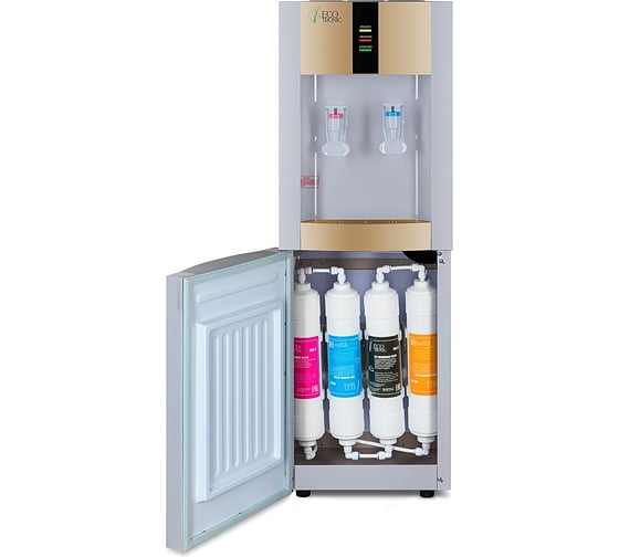 Напольный пурифайер ECOTRONIC H1-U4LE White-gold электронное охлаждение 7165