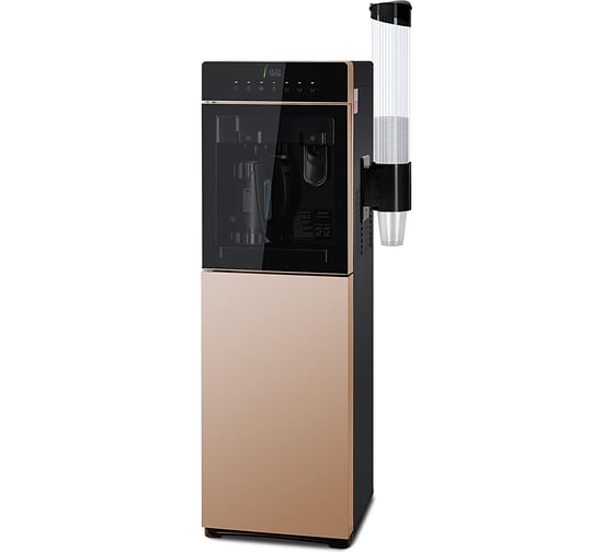 Напольный пурифайер ECOTRONIC M15-U4LKEM Black-gold чайник, электронное охлаждение 11187