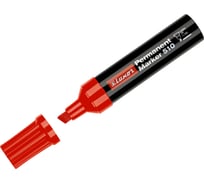 Маркер перманентный промышленный 510 красный скошенный 5-7мм 12 шт Luxor 3163