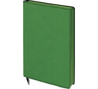 Блокнот BRAUBERG Tweed А5 148x213 мм, 112 л, под ткань, линия, темно-зеленый, 110964
