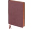 Блокнот BRAUBERG Tweed А5 148x213 мм, 112 л, под ткань, линия, бордовый, 110963 1
