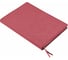 Блокнот BRAUBERG Tweed А5 148x213 мм, 112 л, под ткань, линия, красный, 110965 5