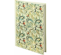 Блокнот BRAUBERG А5 135х206 мм, 80 л, твердый переплет, клетка, фольга, Узор, 126049