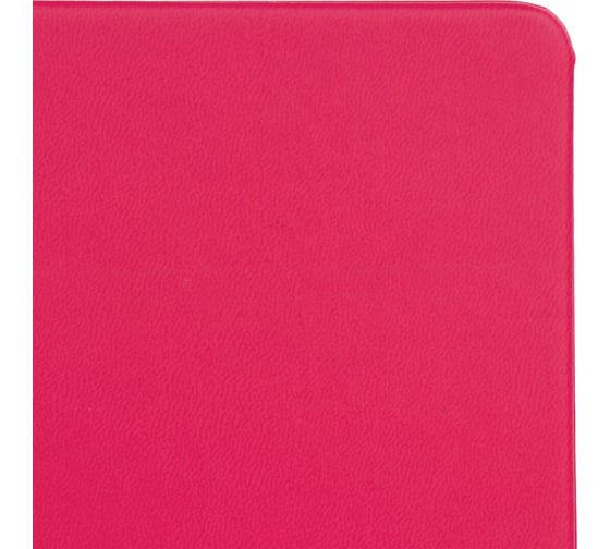 Блокнот BRAUBERG Metropolis X А5 148x218 мм, под кожу, резинка, 80 л, малиновый, 111034