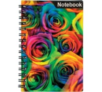 Блокнот BRAUBERG 93 х135 мм, А6, 50л, склейка, 3D обложка, безлиновки, цв., 128091