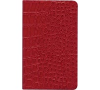 Блокнот BRAUBERG 95х145 мм, А7+, Py, 64л, лакированный крокодил, 128052