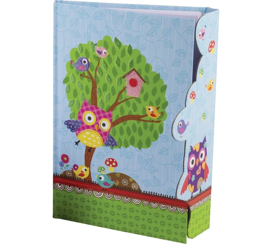 Блокнот BRAUBERG А5 135 х210 мм, 80л, тверд. переплет, магнитный клапан, Умные совята, 128408 1