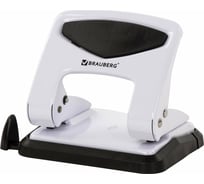 Дырокол BRAUBERG металлический "PN-150M", до 35 листов, белый, 227790