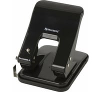 Энергосберегающий дырокол BRAUBERG "Easy Press", на 25 листов, БЕЗ УСИЛИЙ, черный, код, 227791