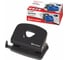 Дырокол BRAUBERG металлический Universal+, до 20л, черный, 222525 2