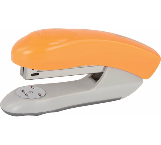 Степлер №24/6, 26/6 BRAUBERG Original, до 25 листов, оранжевый, 227772 1