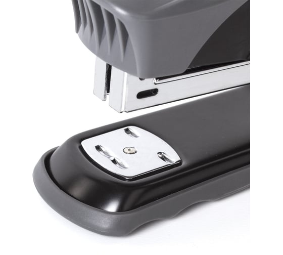 Степлер №24/6, 26/6 BRAUBERG Universal+ металлический, до 25 листов, черный, 227779