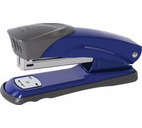 Степлер №24/6, 26/6 BRAUBERG Universal+ металлический, до 25 листов, синий, 227780