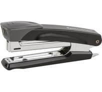 Степлер №10 BRAUBERG Universal+, металлический до 12 листов, с антистеплером, черный, 227776