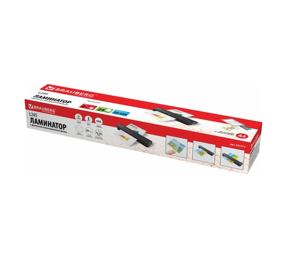 Ламинатор BRAUBERG NANO L245, 531771