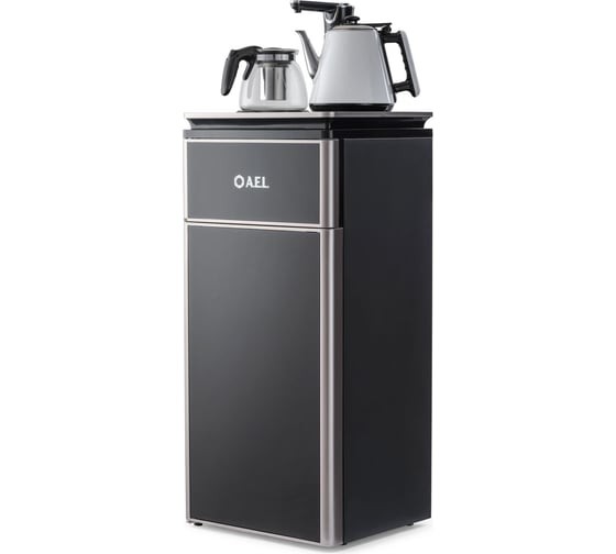 Кулер с чайным столиком Тиабар AEL LK--51a black/silver 00368