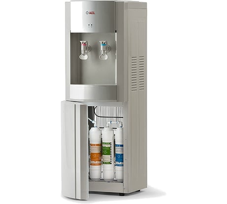 Пурифайер-проточный кулер для воды AEL LC--280s/ silver 00156