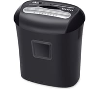 Шредер BURO Office BU-S1204D секр. P-4, фрагменты, 12 листов, 21 л, пластиковые карты/CD 1061646