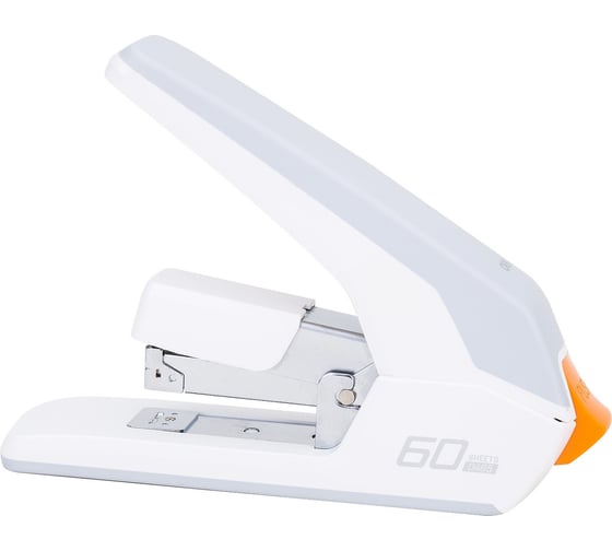 Настольный степлер DELI E0465white Expert 24/6, 26/6, 23/6, 23/8, 23/10, 60 листов, снижение усилия, белый 1083229