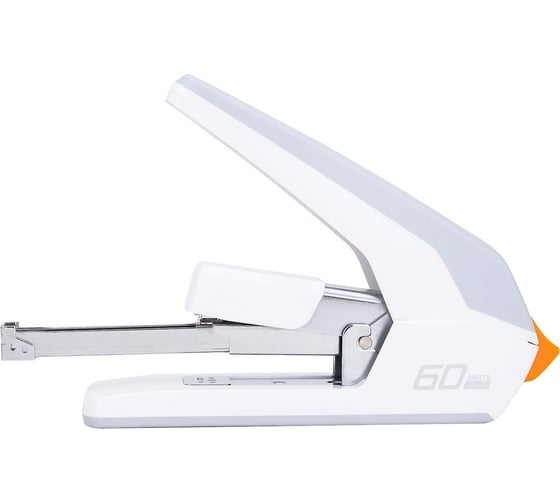 Настольный степлер DELI E0465white Expert 24/6, 26/6, 23/6, 23/8, 23/10, 60 листов, снижение усилия, белый 1083229