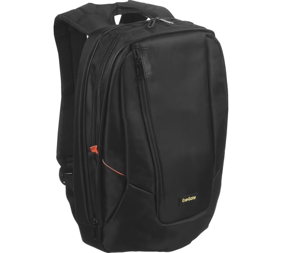 Рюкзак ExeGate Office PRO B1523 Black, water resistant, черный, водоотталкивающий полиэстер, 15.6" 264618