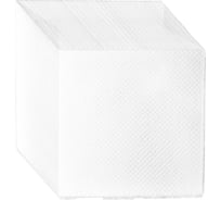 Бумажная салфетка Gratias эконом, белая, 24х24, 1 слой, 100 шт А-100