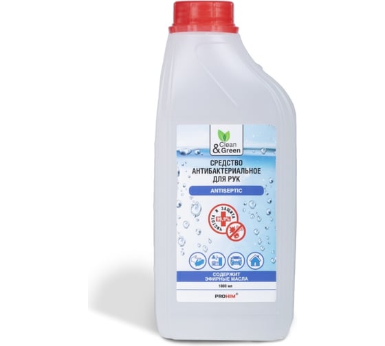Средство антибактериальное для рук Прохим 1 л Clean&Green CG8015
