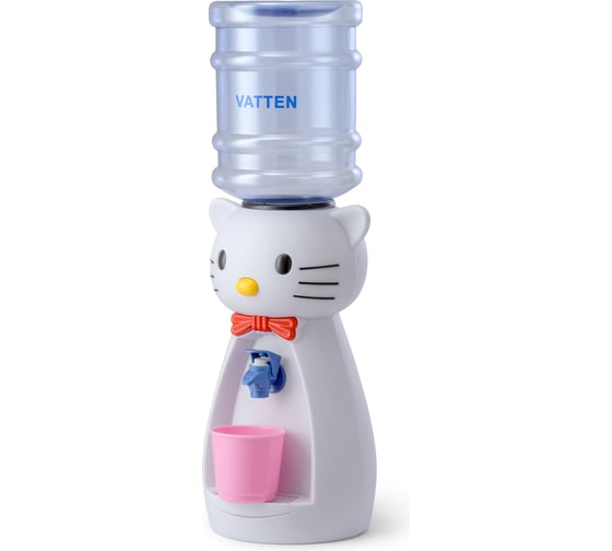 Кулер VATTEN kids Kitty White со стаканчиком 4724
