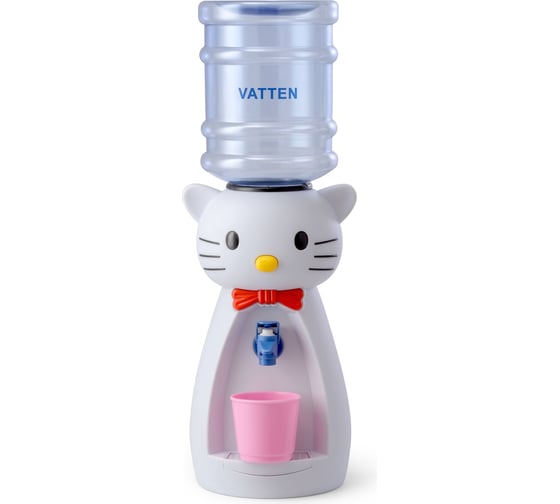 Кулер VATTEN kids Kitty White со стаканчиком 4724