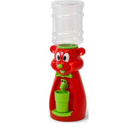 Кулер VATTEN kids Mouse красный со стаканчиком 4907