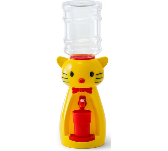 Кулер VATTEN kids Kitty Yellow со стаканчиком 7034