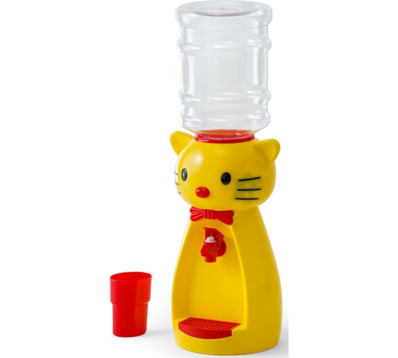 Кулер VATTEN kids Kitty Yellow со стаканчиком 7034