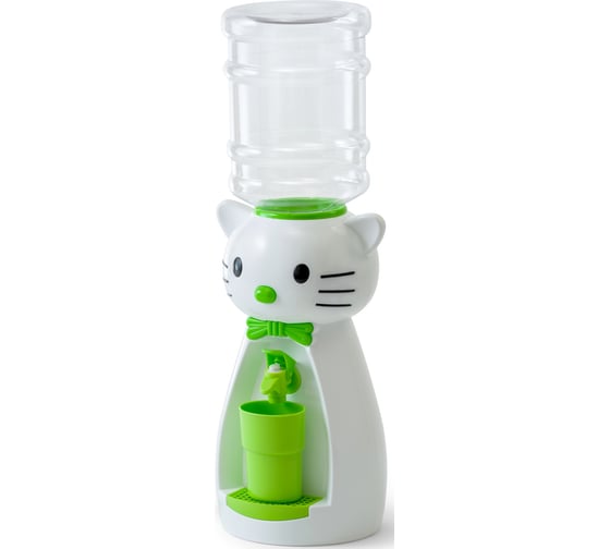 Кулер VATTEN kids Kitty White со стаканчиком 4908 1