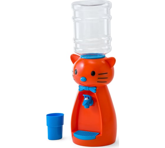 Кулер VATTEN kids Kitty Orange со стаканчиком 4920