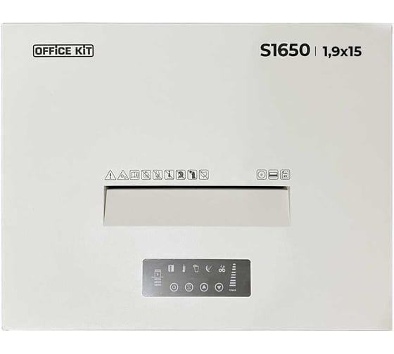 Уничтожитель документов S1650 1,9x15 Office Kit OK19151650