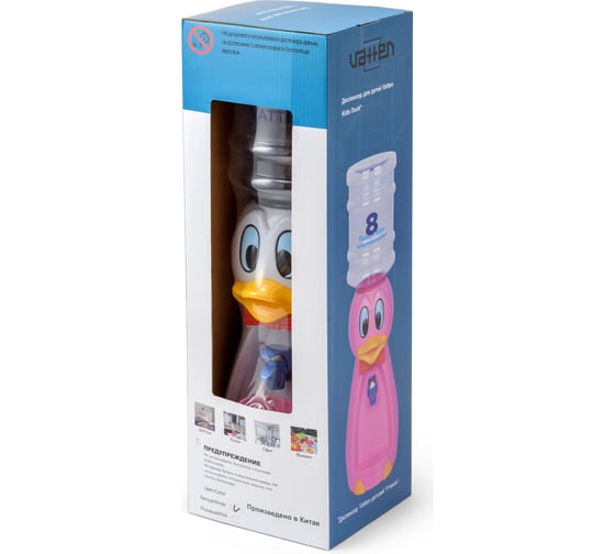 Кулер VATTEN kids Duck White со стаканчиком 4728