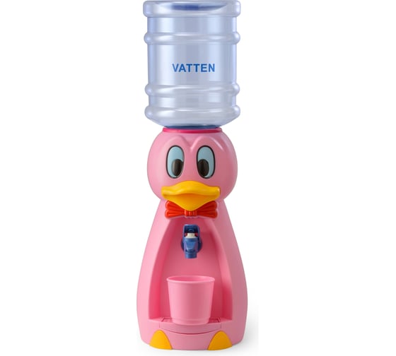Кулер VATTEN kids Duck Pink со стаканчиком 4729