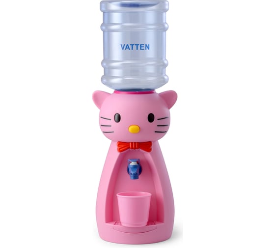 Кулер VATTEN kids Kitty Pink со стаканчиком 4725