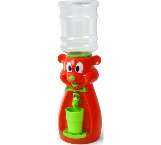 Кулер VATTEN kids Mouse оранжевый со стаканчиком 4914 1
