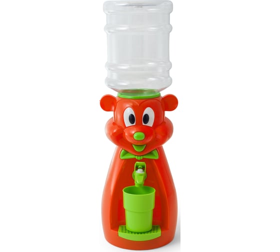 Кулер VATTEN kids Mouse оранжевый со стаканчиком 4914