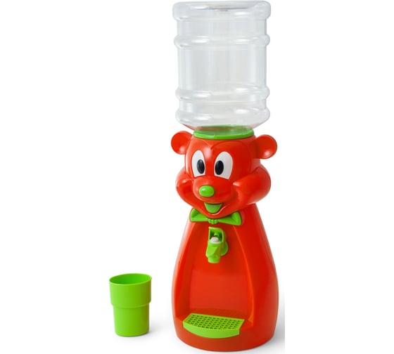 Кулер VATTEN kids Mouse оранжевый со стаканчиком 4914