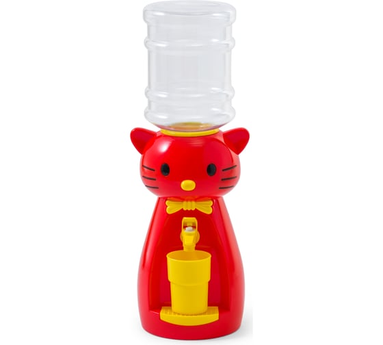Кулер VATTEN kids Kitty Red со стаканчиком 4905 1