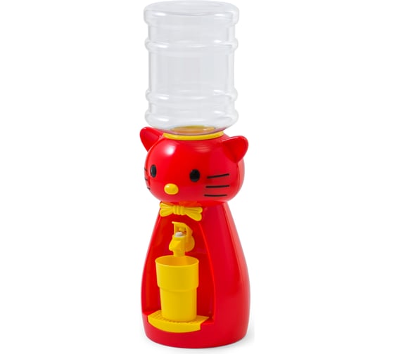 Кулер VATTEN kids Kitty Red со стаканчиком 4905