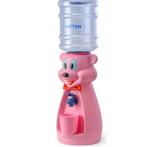 Кулер VATTEN kids Mouse Розовый со стаканчиком 5593 1