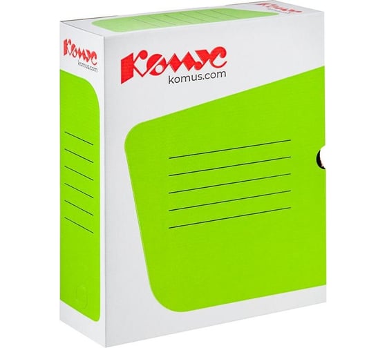 Короб архивный Комус 100 мм 169232 1